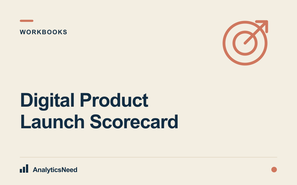Illustrative cover for Digital Product Launch Scorecard