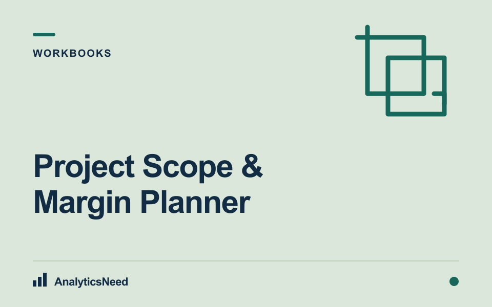 Illustrative cover for Project Scope & Margin Planner
